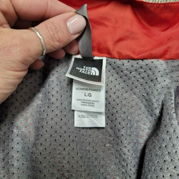 The North Face orange jacket womens size Large - Picture 2 of 6